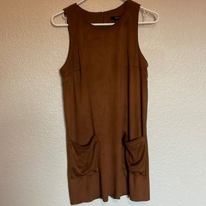 F21 || Suede mini dress